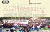 Lamentable, la Resolución de la Corte Respecto al SME: Abogado Jorge Olvera Quintero