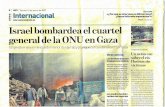 Gaza 2009 . Israel bombardea a la ONU