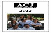 Informe de Gestiones ACJ 2012