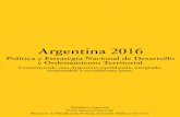 Plan Estratégico Territorial Argentina 2010-2016