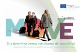 Guía sobre los derechos de los estudiantes que ejercen la movilidad en la Unión Europea