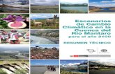 ESCENARIOS DE CAMBIO CLIMÁTICO ENLA CUENCA DEL RÍO MANTAROPARA EL AÑO 2100