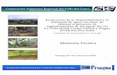 Evaluacion de oferta y demanda para proyecto reglamentación cuencas Dagua - La Paila