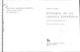 Lapesa, Rafael. Historia de la lengua española.