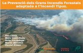 La Prevenció dels Grans Incendis Forestals adaptada a l'Incendi Tipus