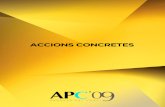 Accions Concretes - APC
