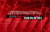Informe Red Sound Octubre