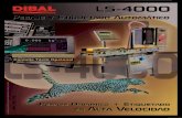 DIBAL - Catálogo de Sistemas de Pesaje y Etiquetado Automático LS-4000