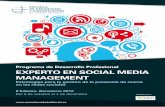 II Edición Experto en Social Media Management