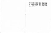 Bourdieu, Pierre - Condicion de clase y posición de clase