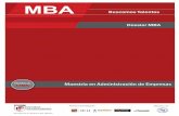 Dossier MBA