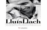 Lluís Llach: Quadern de bitàcola