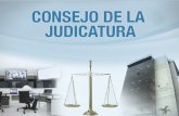 Informe del Consejo de la Judicatura