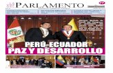 La Voz del Parlamento - Edición 77 -  Perú-Ecuador Paz y Desarrollo