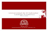 Catalogo academico UES