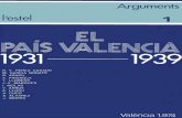 Arguments l'estel. Número 1. València 1974. El País Valencià 1931-1939