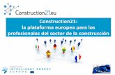 Construction21: Plataforma para los profesionales de la construcción sostenible