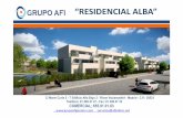 Dossier comercial "Residencial Alba"
