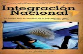 Revista Integración Nacional - Suplemento Patriótico