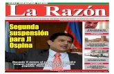 Diario La Razón viernes 12 de octubre