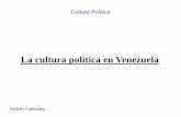 La cultura política en Venezuela