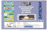 Soluciones SATECMA para la protección integral frente al agua.