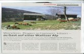 SchweizerFamilie, article sur le Val d'Hérens du 12 mai 2011