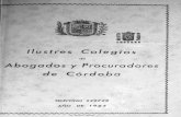 Colegio de abogados de Córdoba, 1963