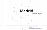 Catálogo Exposición "Madrid" Fernando Maselli.