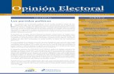 Gaceta "Opinión Electoral" agosto-septiembre