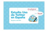 Estudio Uso Twitter España 2010