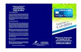 Brochure Tarjeta de credito