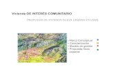 Propuesta Vivienda de Interés Comunitario - Bogotá