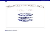 Tribuna Arqueologia 1994-1995