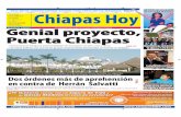 Chiapas HOY Lunes 27 de Julio en Portada & Contraportada