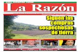 Diario La Razón miércoles 26 de junio
