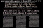 Telmex de divide: Henández Juárez