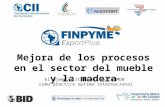 Conferencia Mejora en los procesos en el Sector del Mueble y la Madera