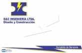 Portafolio de servicios D&C ingenieria Ltda.