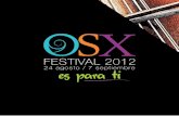 Libro del OSX Festival 2012