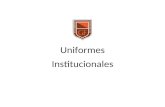 Uniformes Institucionales