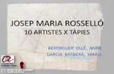 Josep Maria Rosselló x Anna Berenguer i Maria Garcia