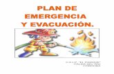 Plan de emergencias y evacuación