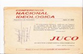 CONFERENCIA NACIONAL IDEOLOGÍCA