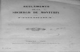 1862 Reglamento de la Sociedad de Monteria de Córdoba