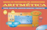 Aritmética - Manual de preparación preuniversitaria