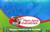 Catálogo Parques Infantiles Exterior Mon-Jocs Industries