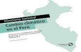 Directorio Nacional de Cambio Climático en el Perú