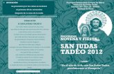 San Judas Tadeo 2012