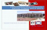 Programación General 2012-2013